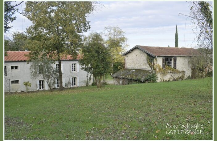 A vendre maison en pierre 162m2- 7 pièces SAINT MARTIN DE GOYNE (32) Dépendance- terrain 4000m2 — photo 2