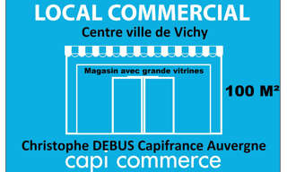 Commerce 1 Pièce 200 m² à louer à Vichy (03200)