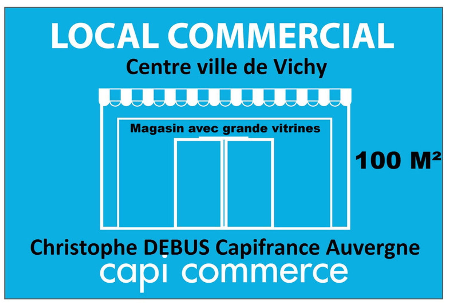 À louer : Boutique de prestige au cœur du centre-villle et historique de Vichy (03200) — photo 1