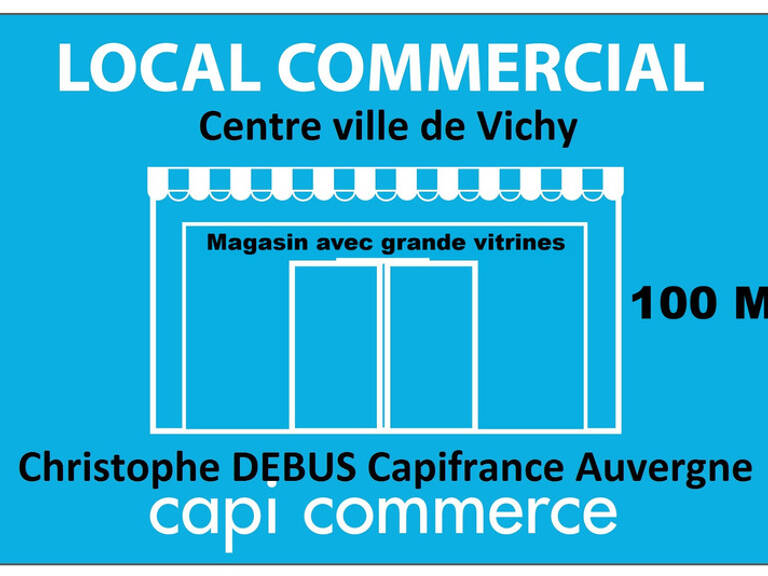 À louer : Boutique de prestige au cœur du centre-villle et historique de Vichy (03200) — photo 1