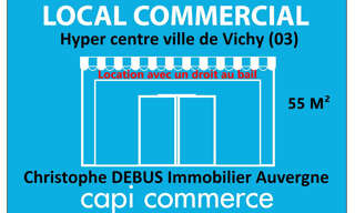 Commerce 1 Pièce 100 m² à louer à Vichy (03200)