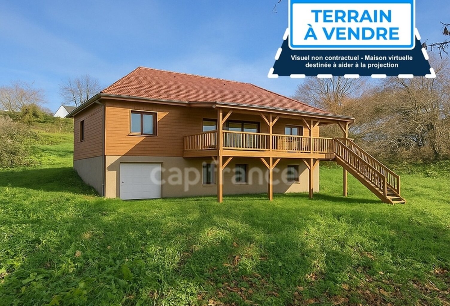Terrain à vendre Quinssaines (03) 1352m² - Cadre verdoyant - Forêt — photo 1