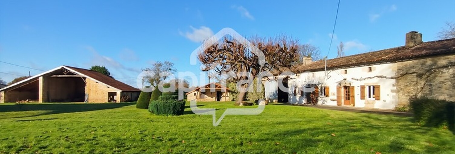 Maison 5 Pièces 165 m² à vendre à Saint-Vincent-la-Châtre (79500)