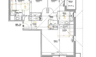 Appartement 4 Pièces 85 m² à louer à Saint-Jeoire (74490)