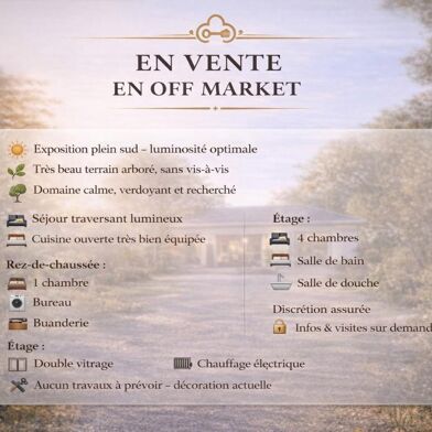 Maison 7 pièces 624000 €