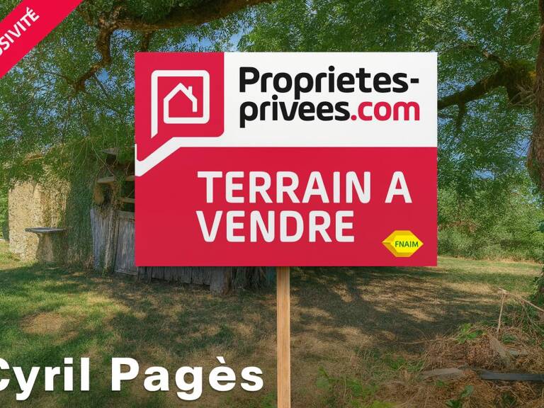 À vendre - Terrain avec grange dans le hameau de Roquecave, Lacaze — photo 1