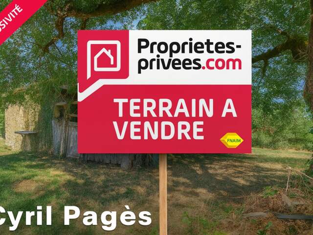 À vendre - Terrain avec grange dans le hameau de Roquecave, Lacaze — photo du bien