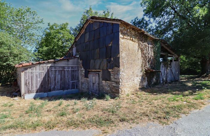 À vendre - Terrain avec grange dans le hameau de Roquecave, Lacaze — photo 2