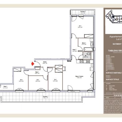 Appartement  519000 €