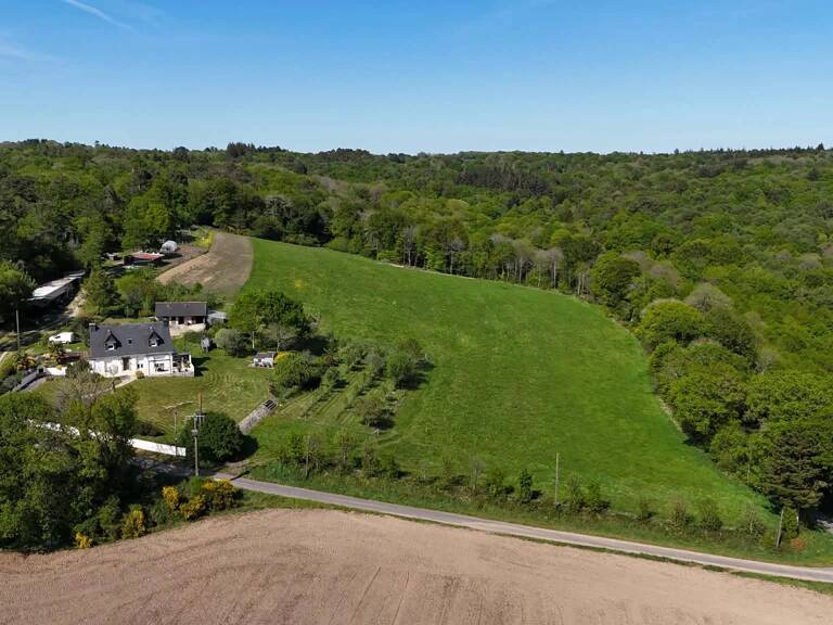 GUERN – MAISON FAMILIALE AVEC 2,5 HA DE PRAIRIE – IDÉAL PROPRIÉTAIRES DE CHEVAUX — photo 1