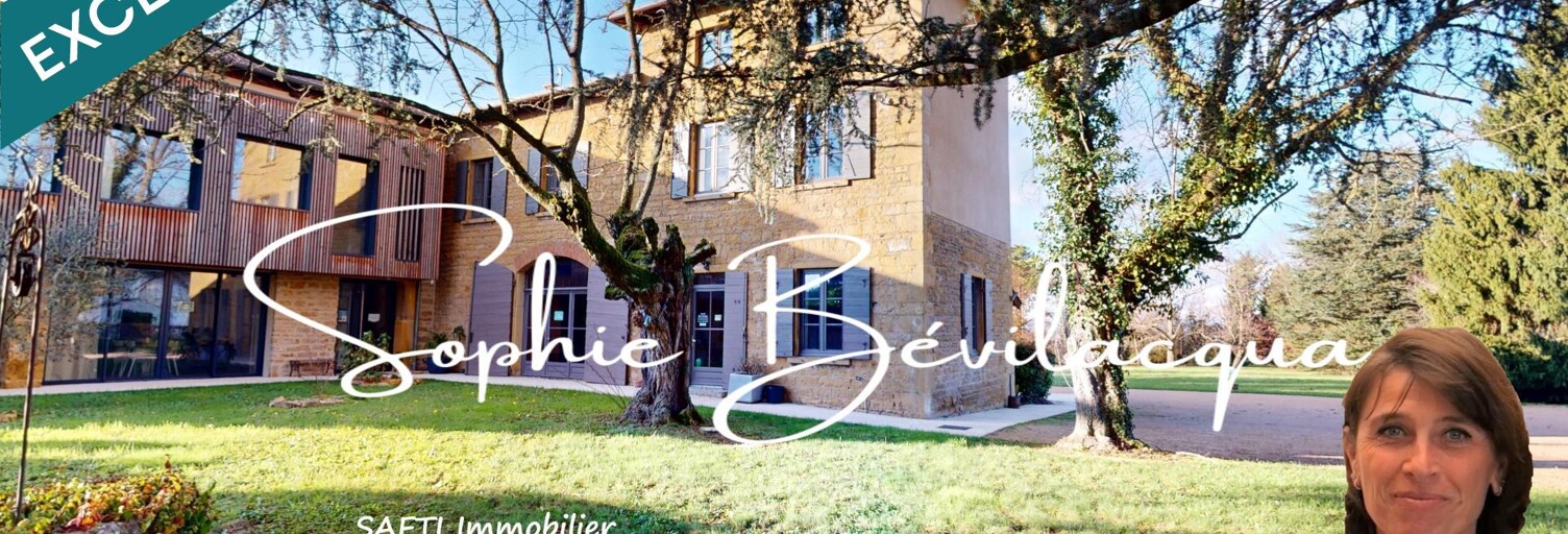 Maison 10 Pièces 388 m² à vendre à Chasselay (69380)