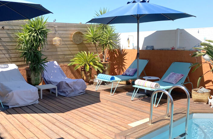 Dépt Hérault (34), à vendre FRONTIGNAN PLAGE Maison de 105m2 — photo 4
