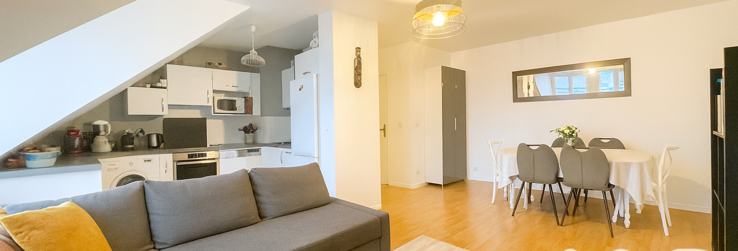 Appartement 3 Pièces 60 m² à vendre à Bailly-Romainvilliers (77700)