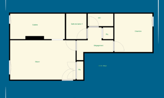 Appartement 2 Pièces 41 m² à vendre à Saint-Pierre-lès-Elbeuf (76320)