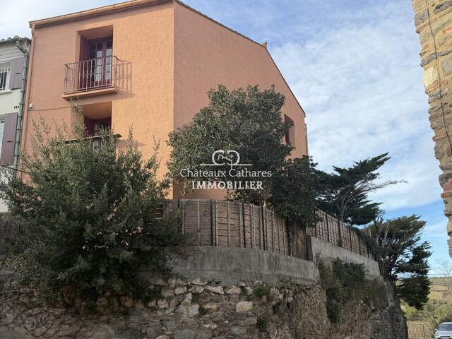 Montner (66720)- Maison de village rénovée R+2 avec grande ter — photo du bien