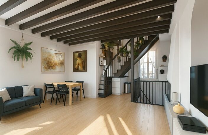 Appartement à vendre 3 pièces PARIS 19EME ARRONDISSEMENT (75) — photo 2