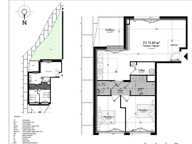 Vente Appartement T3 de 73 m² en rez-de-jardin exposé Sud, Perros-Guirec (22700) — photo 2