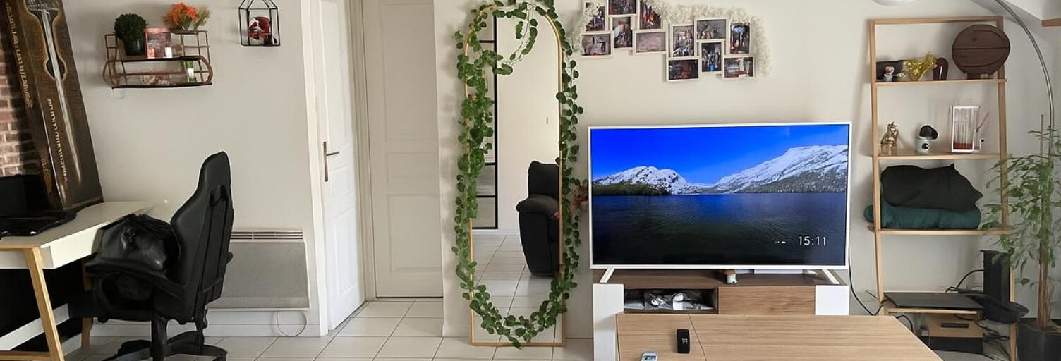 Appartement 2 Pièces 44 m² à vendre à Saulchery (02310)