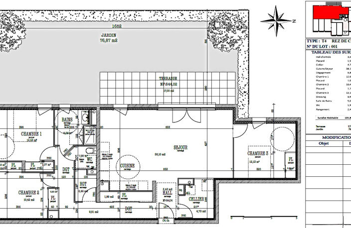 BOURG ARGENTAL 42220 Programme neuf de 9 logements du T2 au T4, 10 garages et 15 places de parkint — photo 4