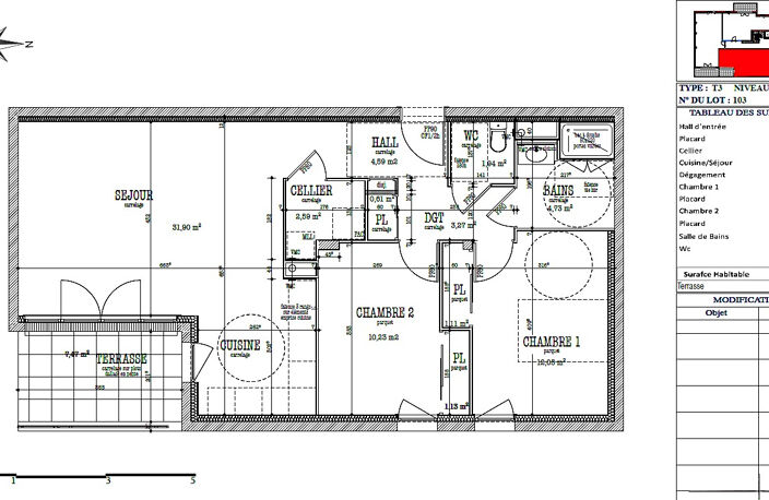 BOURG ARGENTAL 42220 Programme neuf de 9 logements du T2 au T4, 10 garages et 15 places de parkint — photo 5