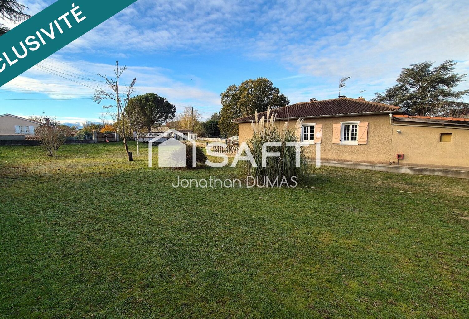 Maison de plain pied, 3 chambres, jardin, garage — photo 1