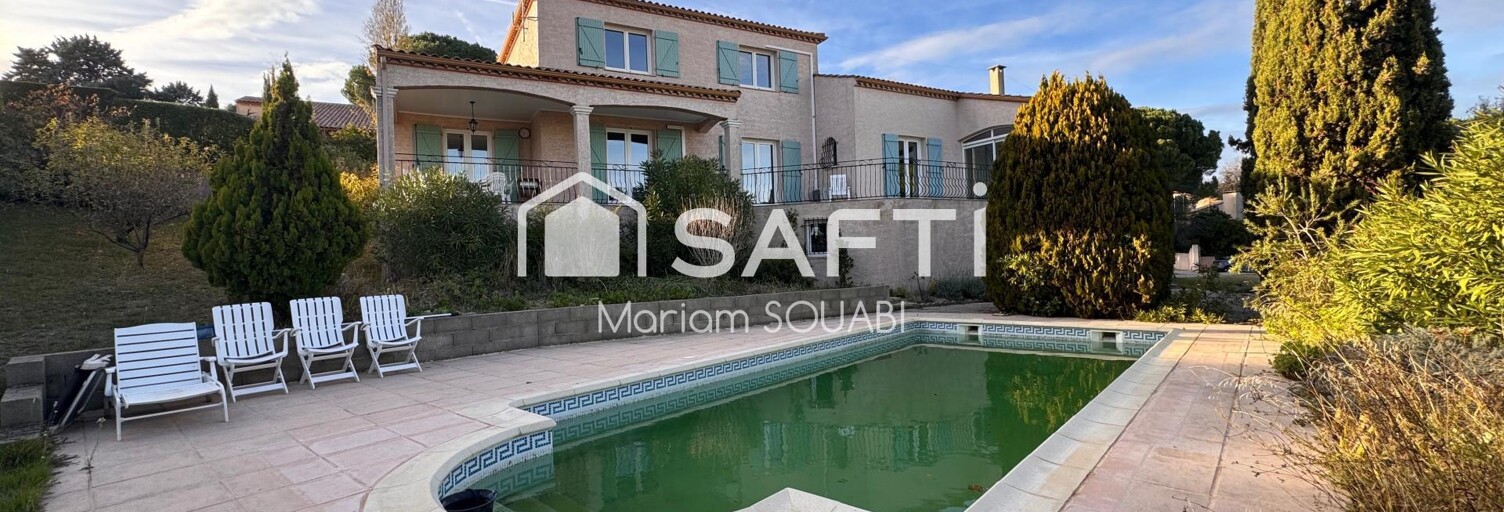 Maison 7 Pièces 235 m² à vendre à Roujan (34320)