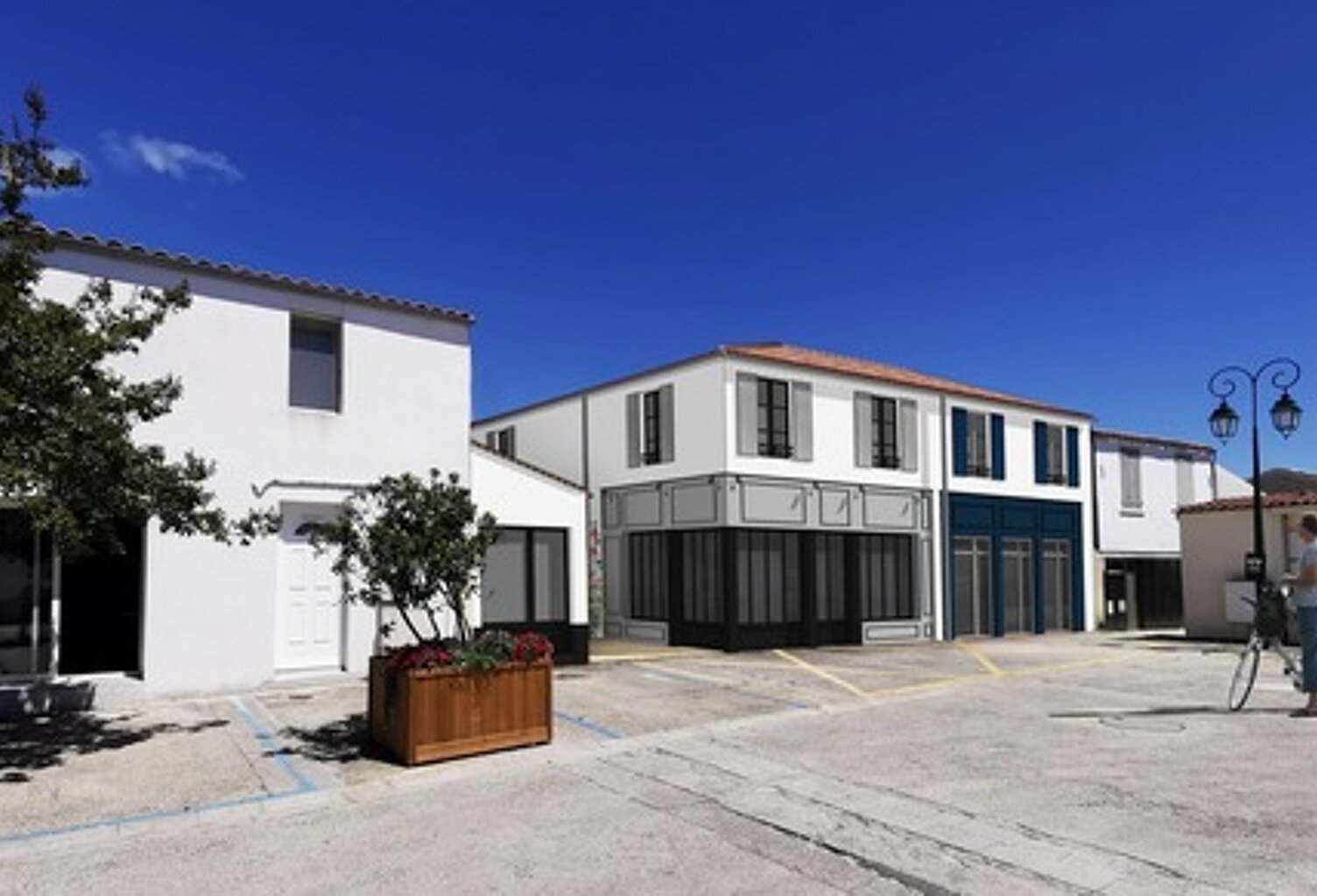 Dpt Charente Maritime (17), à vendre DOLUS D'OLERON Emplacement N°1 Local commercial Neuf de 141,20m² — photo 1