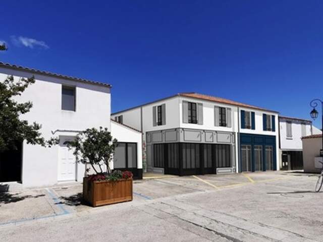 Dpt Charente Maritime (17), à vendre DOLUS D'OLERON Emplacement N°1 Local commercial Neuf de 141,20m² — photo du bien