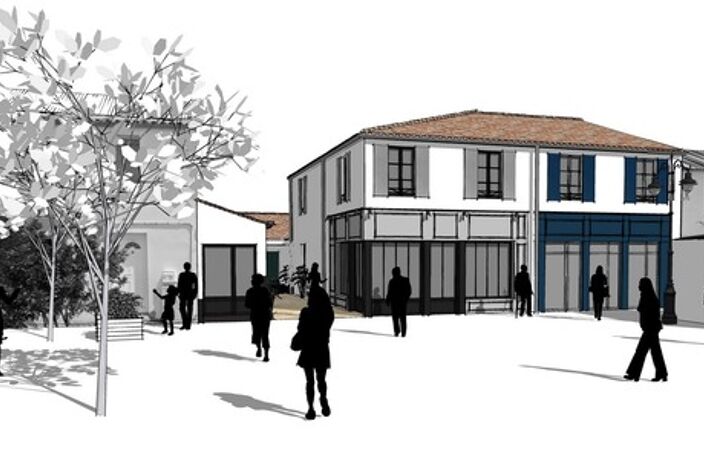 Dpt Charente Maritime (17), à vendre DOLUS D'OLERON Emplacement N°1 Local commercial Neuf de 141,20m² — photo 3