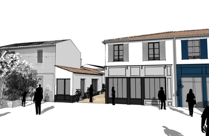 Dpt Charente Maritime (17), à vendre DOLUS D'OLERON Emplacement N°1 Local commercial Neuf de 141,20m² — photo 5
