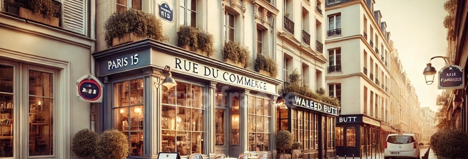 Commerce 4 Pièces 59 m² à vendre à Paris 15 (75015)