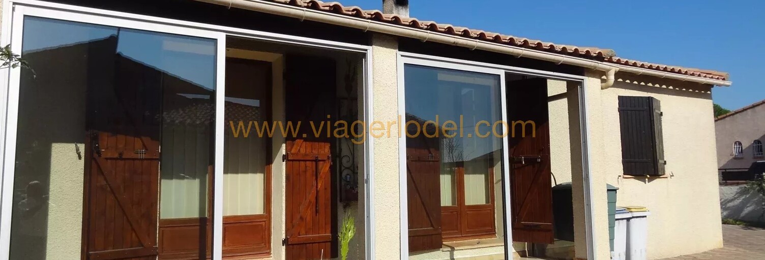 Maison 90 m² en viager Montady (34310)
