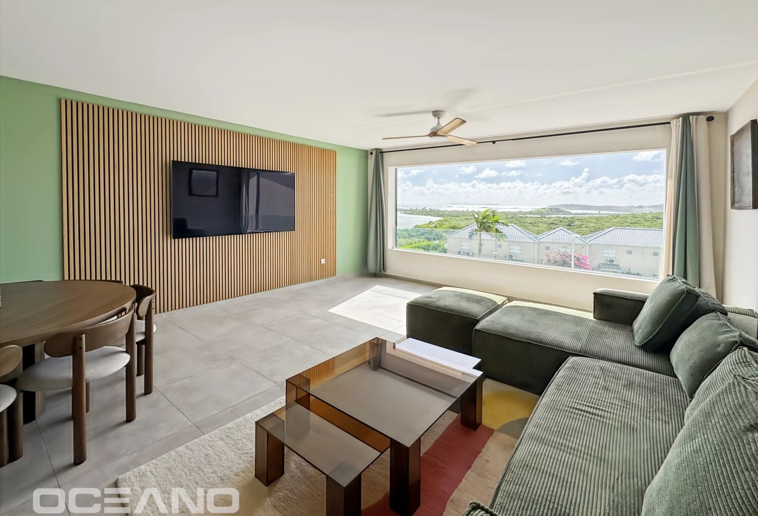 MAGNIFIQUE T3  DUPLEX VUE ST BARTH HAUTS DE LA BAIE — photo 1