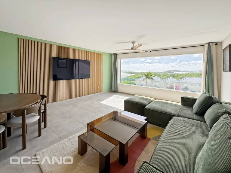 MAGNIFIQUE T3  DUPLEX VUE ST BARTH HAUTS DE LA BAIE — photo 1