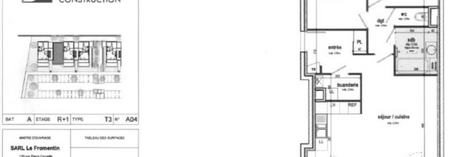 Appartement 3 Pièces 67 m² à louer à Chasselay (69380)