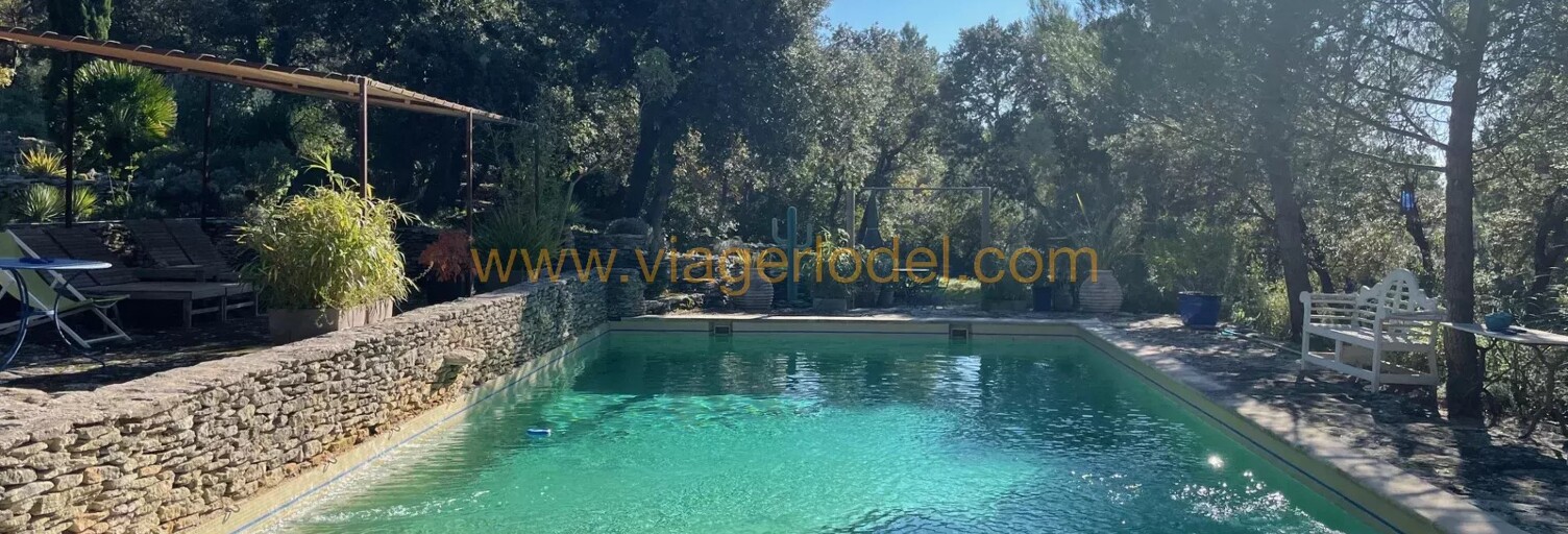 Appartement 200 m² en viager Saumane-de-Vaucluse (84800)