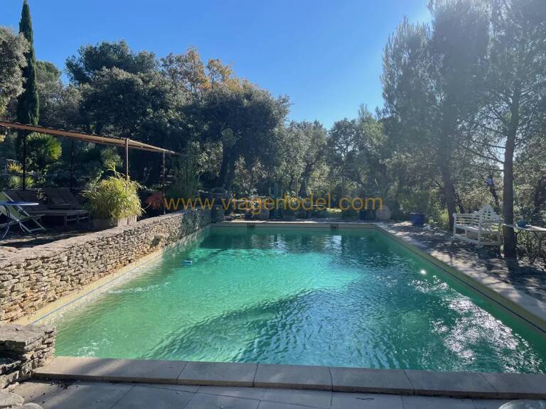 Réf. 9958 - VIAGER OCCUPE - SAUMANE DE VAUCLUSE (84) — photo 1