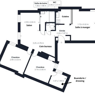 Appartement 4 pièces 755000 €