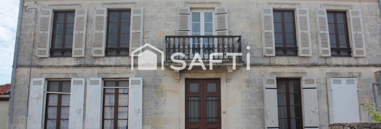 Maison 10 Pièces 311 m² à vendre à Saint-Bonnet-sur-Gironde (17150)