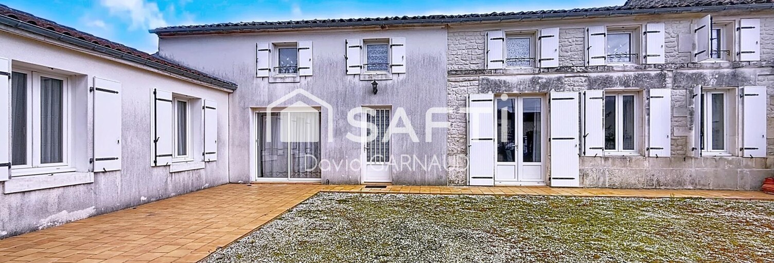 Maison 7 Pièces 170 m² à vendre à Merpins (16100)