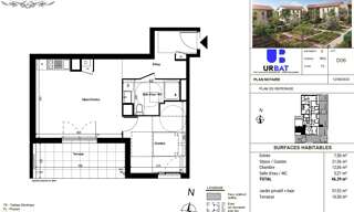 Appartement 2 Pièces 46 m² à louer à Rillieux-la-Pape (69140)