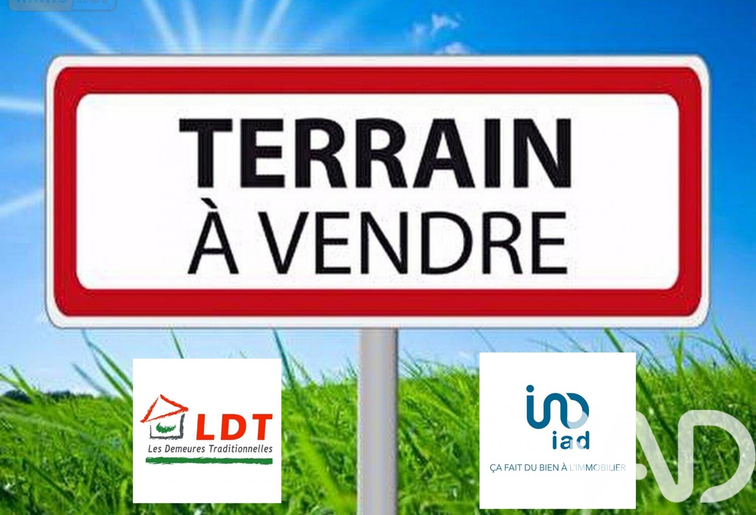 Vente Terrain à bâtir 1 654 m&sup2; — photo 1