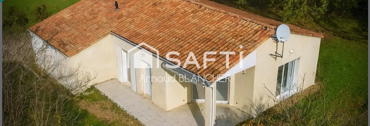 Maison 4 Pièces 91 m² à vendre à Mouthiers-sur-Boëme (16440)