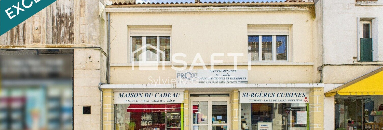 Immeuble  127 m² à vendre à Surgères (17700)