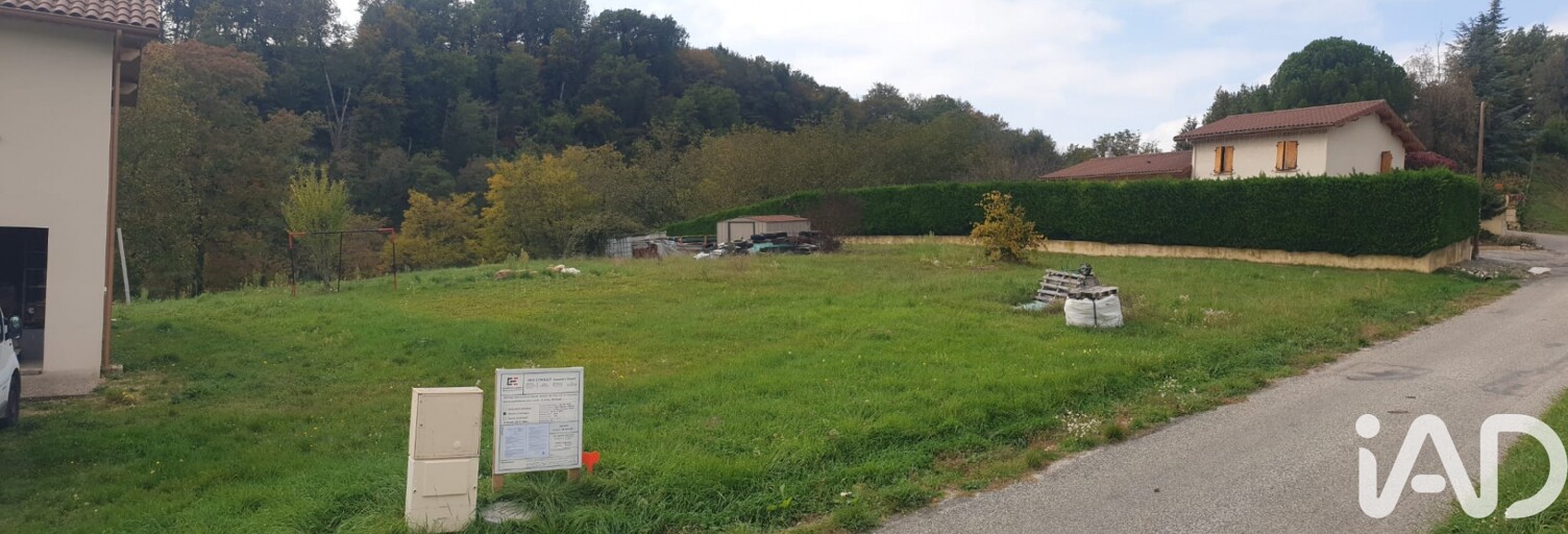 Terrain  1813 m² à vendre à Saint-Antoine l'Abbaye (38160)