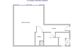 Appartement 1 Pièce 36 m² à vendre à Villeurbanne (69100)