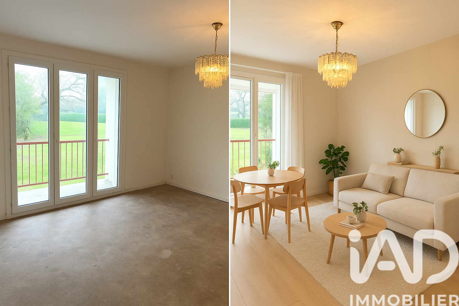 Libourne - 50m² - 2p. - 1ch.