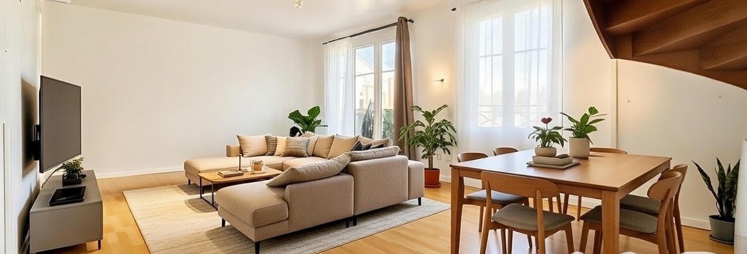 Appartement 3 Pièces 63 m² à vendre à Bailly-Romainvilliers (77700)