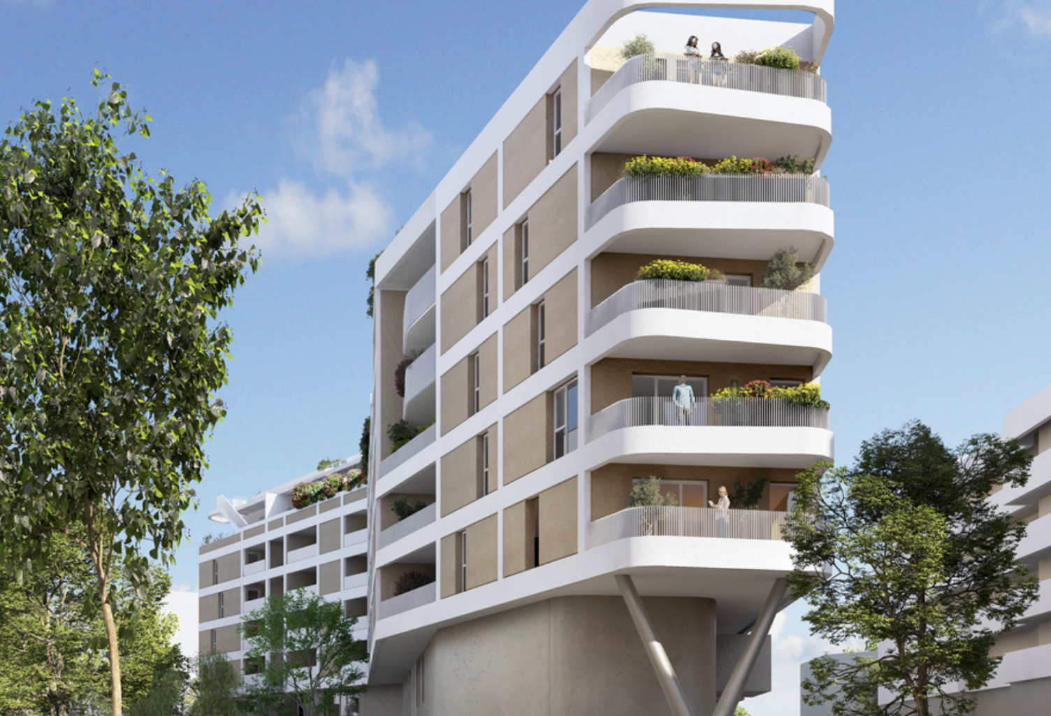 Appartement neuf T2 au coeur de Montpellier — photo 1