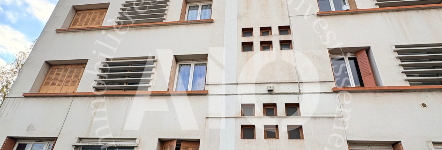 Appartement 4 Pièces 61 m² à vendre à Villeurbanne (69100)
